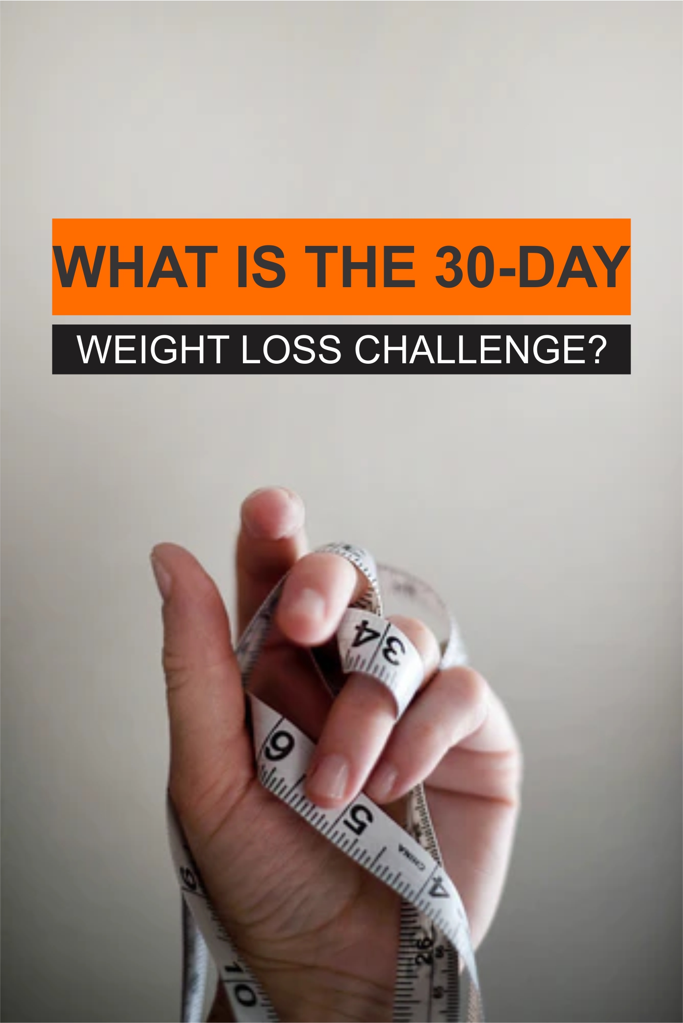 What is the 30-day weight loss challenge?