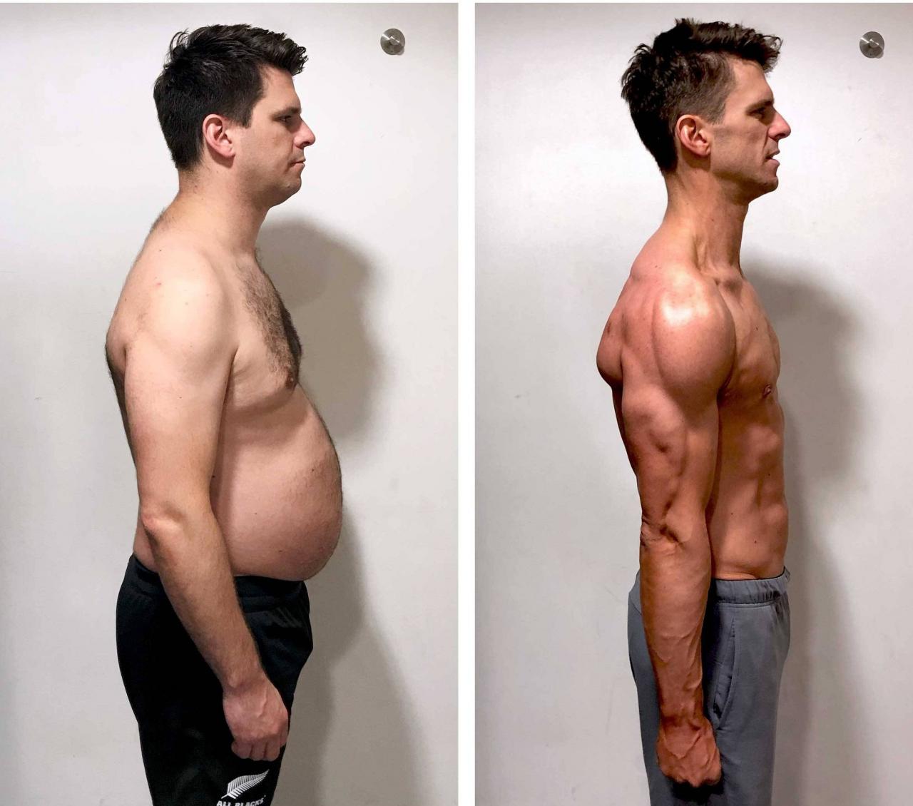 Weight loss: Former drug addict who 'didn't want to wake up' shows off amazing body transformation in 6 months