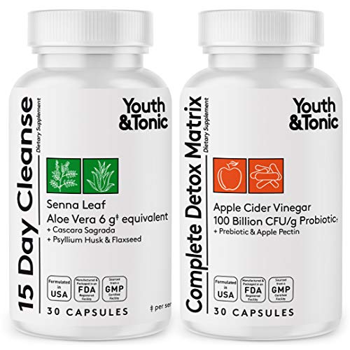Colon Cleanser & Detox for Waste Loss and Thinner Waistline. More Than Just a Cleanse
